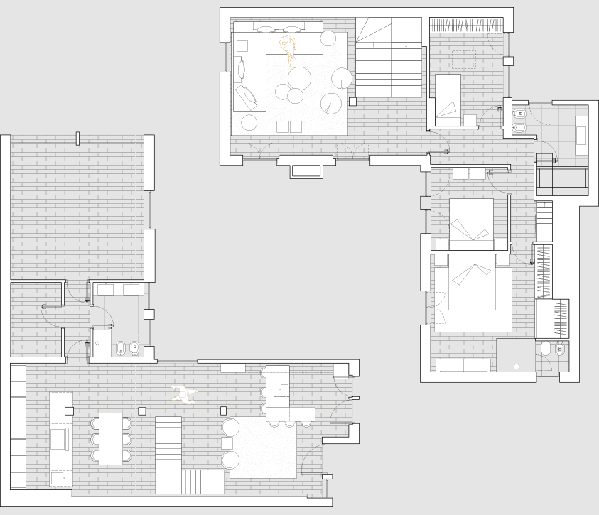  Ristrutturazione Villetta Milano progettazione CLM Design