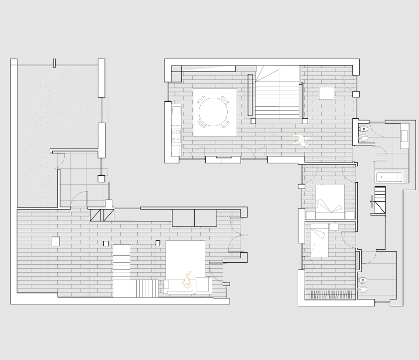  Ristrutturazione Villetta Milano progettazione CLM Design