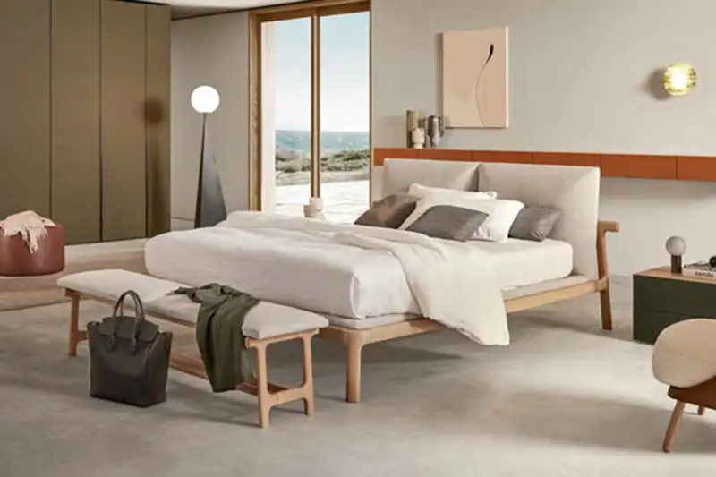 Pianca Fushimi Showroom Arredamento camere da letto Milano